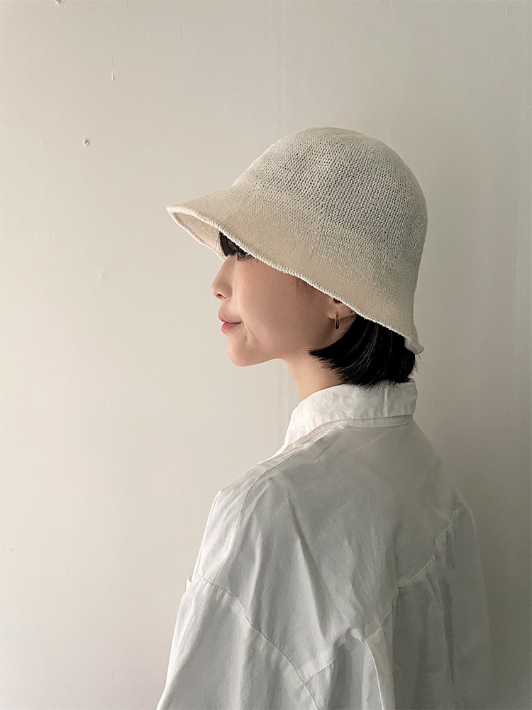 소프트 컬러 데일리 버킷햇 : robs