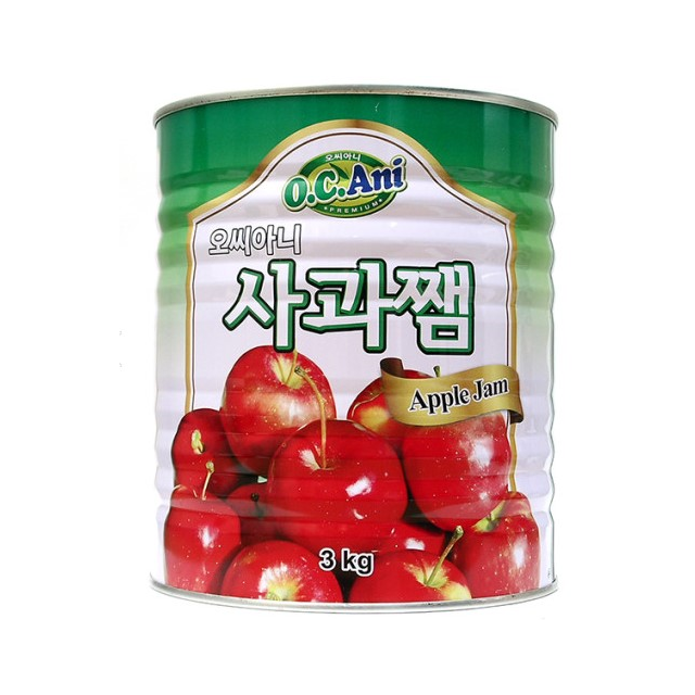 우림식품 업소용 대용량 사과쨈3kg : 앨리스마트