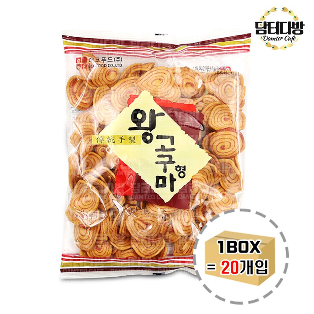 에코푸드 왕고구마형 스낵 180g 1BOX (20개입) : 다옴-DAOM