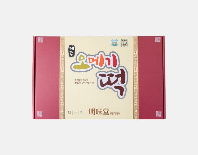 [명미당] 제주오메기떡 60g x 20개 : 오 마켓