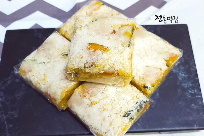 (창원당일생산)단호박폭탄떡(32개) 창원떡집 마산떡집 : 전통떡집