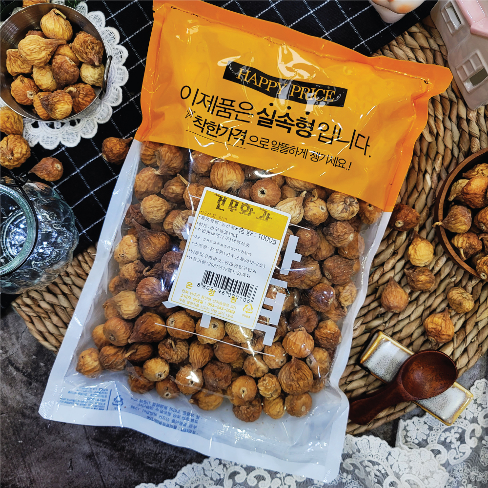 [온정원] 건강한 건과류 건무화과 1kg : 온정원