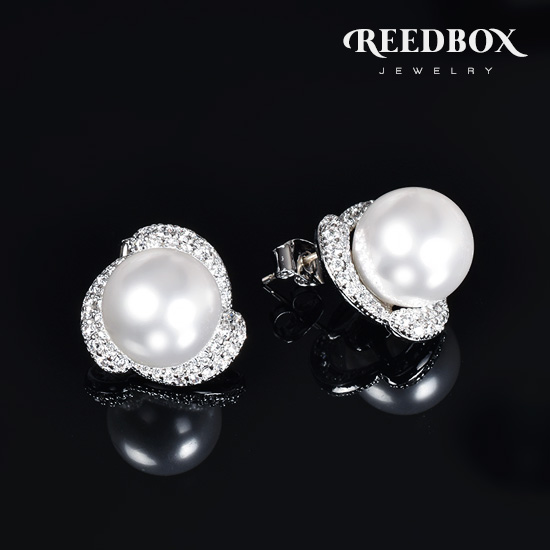 [무배/선물포장]  혼주귀찌 웨딩 한복 오데뜨 진주 귀걸이 귀찌 : 리드박스