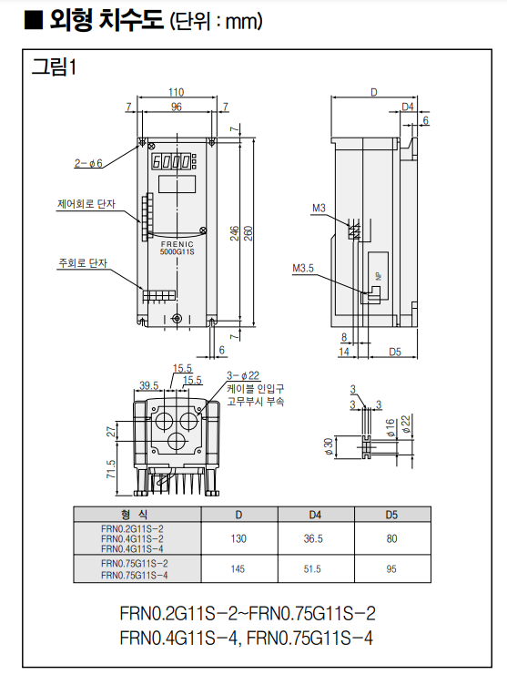 FRN0.2G11S-2 / FUJI INVERTER / 후지 인버터 : 주식회사 해성FA