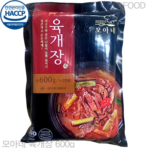 모아네 육개장 600g 다모아 : 진보식품 jbmall24