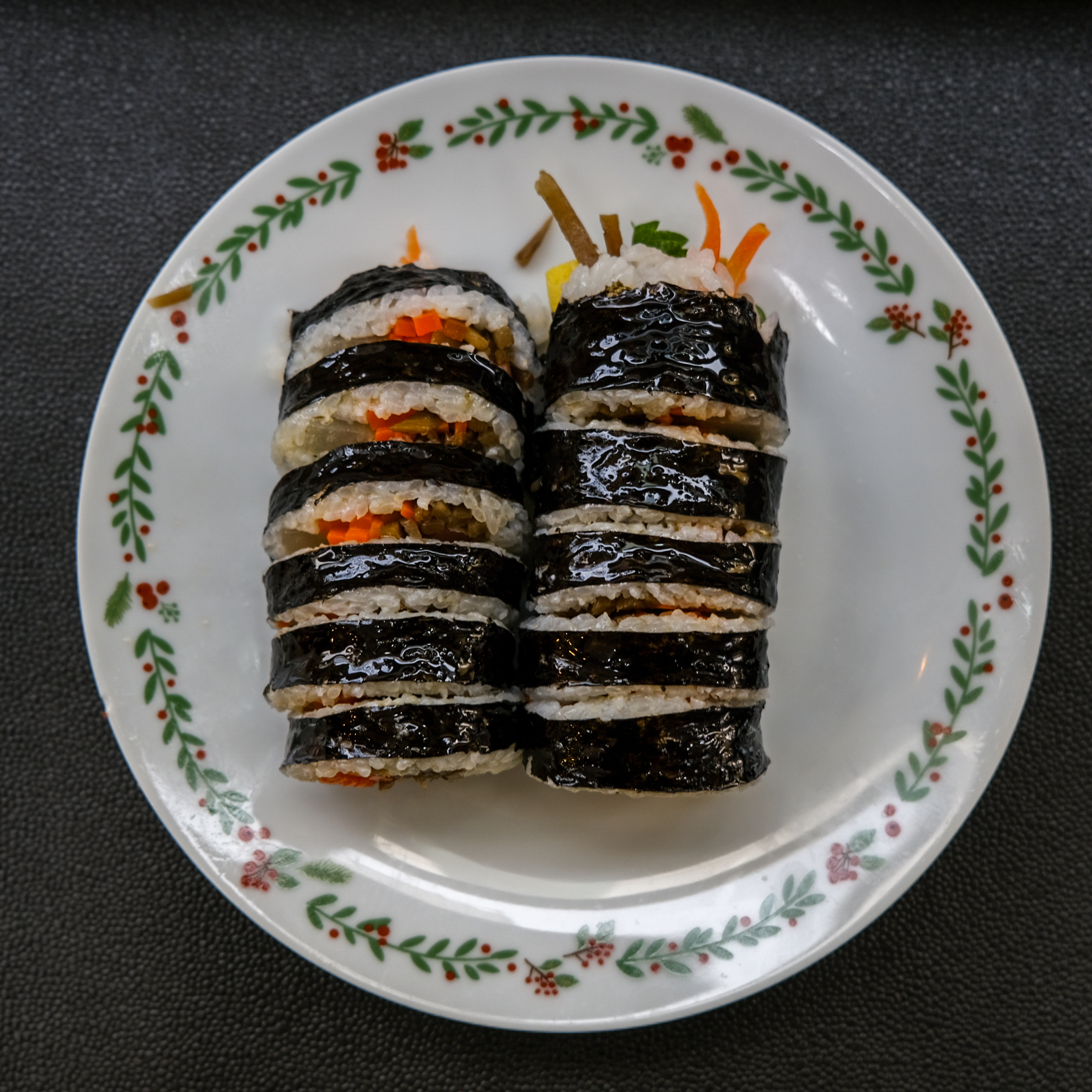 [안양시 배달] 정성가득 원조김밥 1개 [박달 햇빛김밥] : 동네시장 장보기