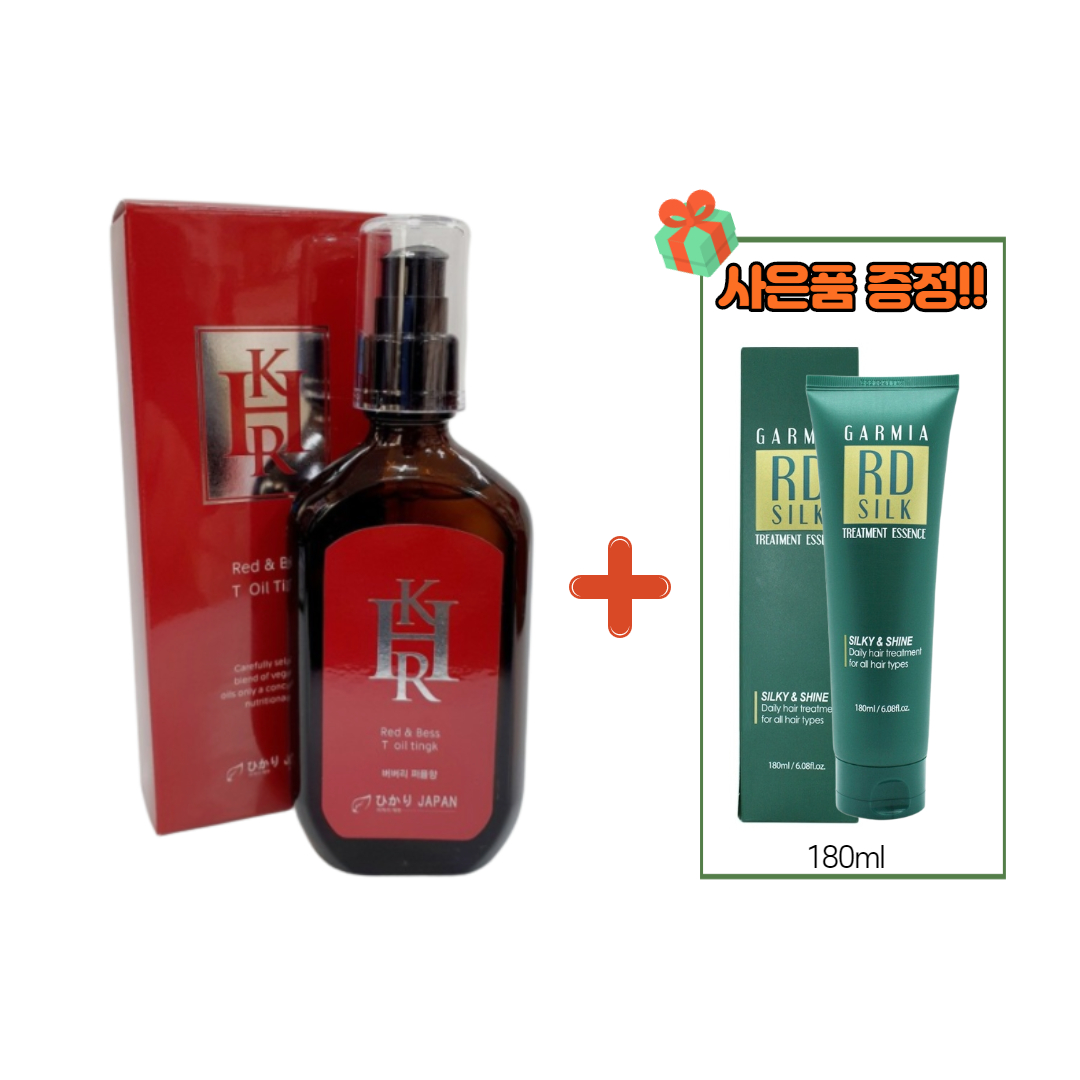 히까리 레드 베스 오일 띵크 에센스 110ml (가르미아 알디 에센스 증정 ) : 쭈니헤어샵
