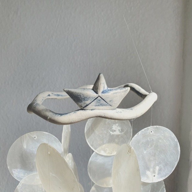 workroom0515 도자기 바다 자개 모빌 : workroom0515