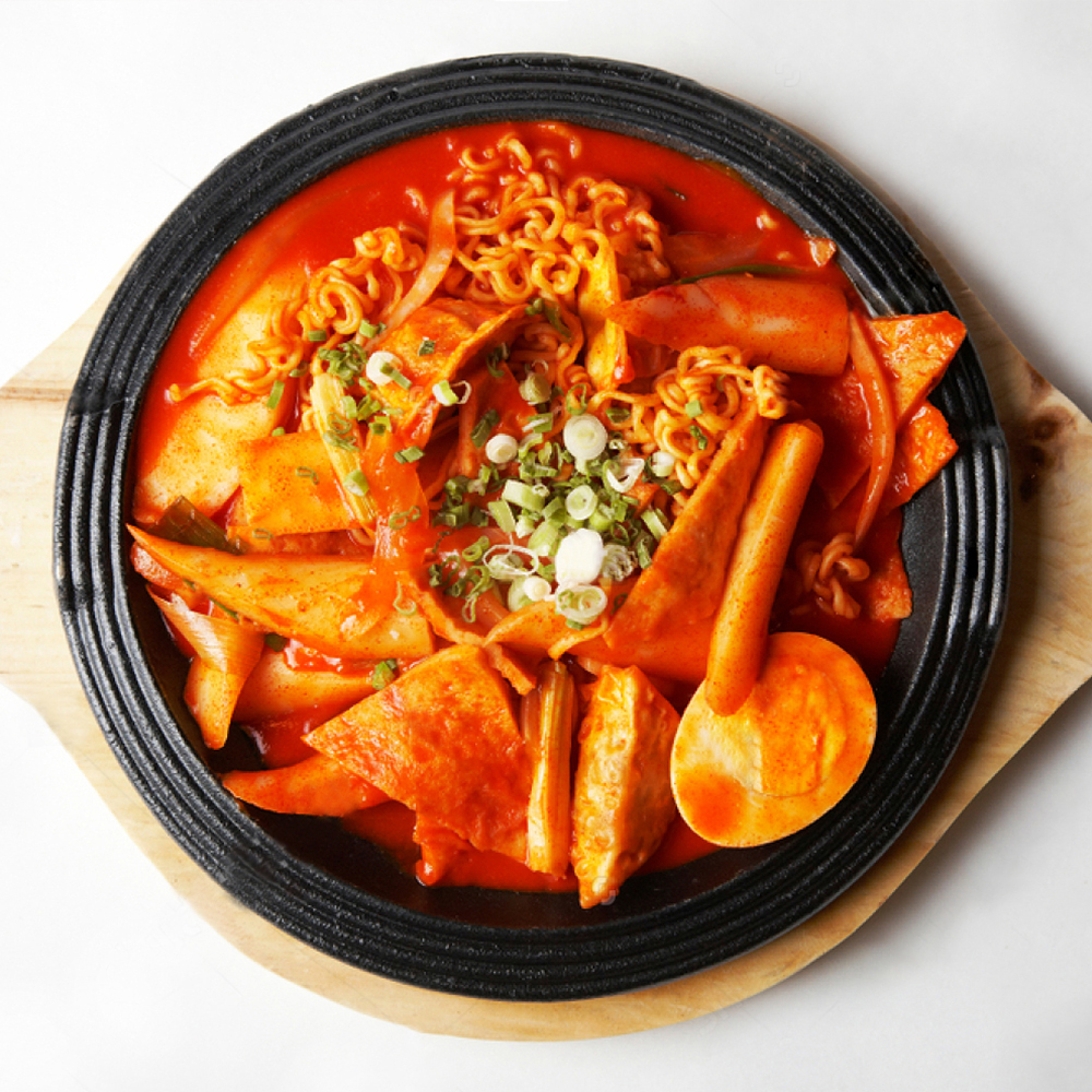 더푸드마켓 즉석 밀키트 밀떡볶이 옛날분식 떡볶이 580g : 더푸드마켓