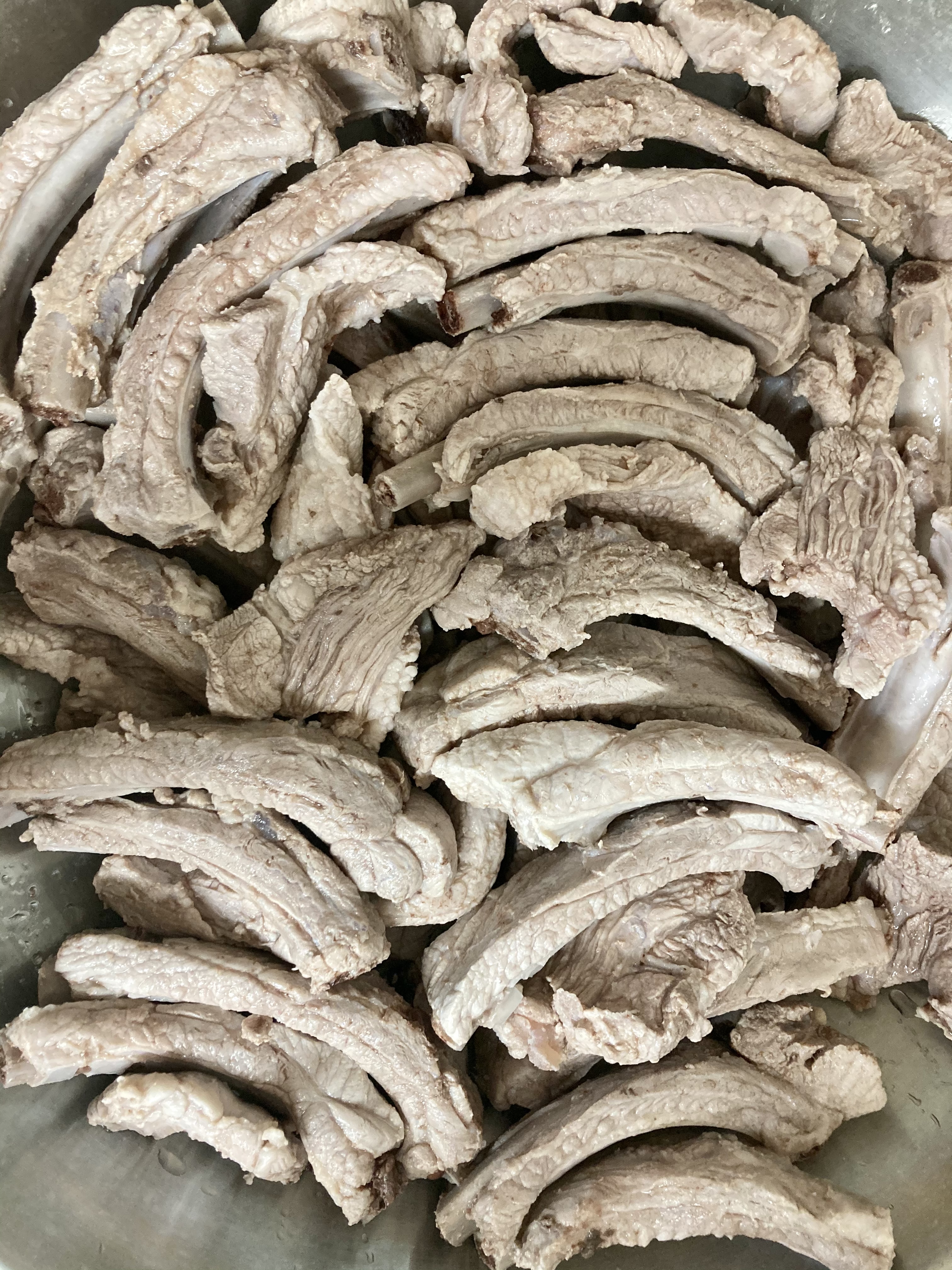 [국내산] 한돈암돼지 등갈비 1kg : 오다소