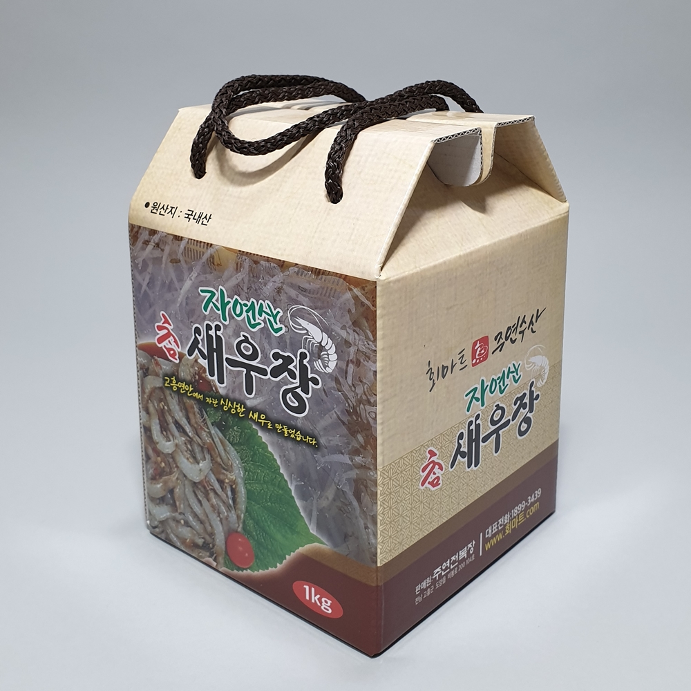 신선한 밥도둑 고흥 자연산 1kg 새우장 선물세트 : 회마트