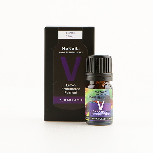 나나이 차크라 에센셜오일 - 7번차크라 V (purple) (5ml) : 에스테틱 AURA