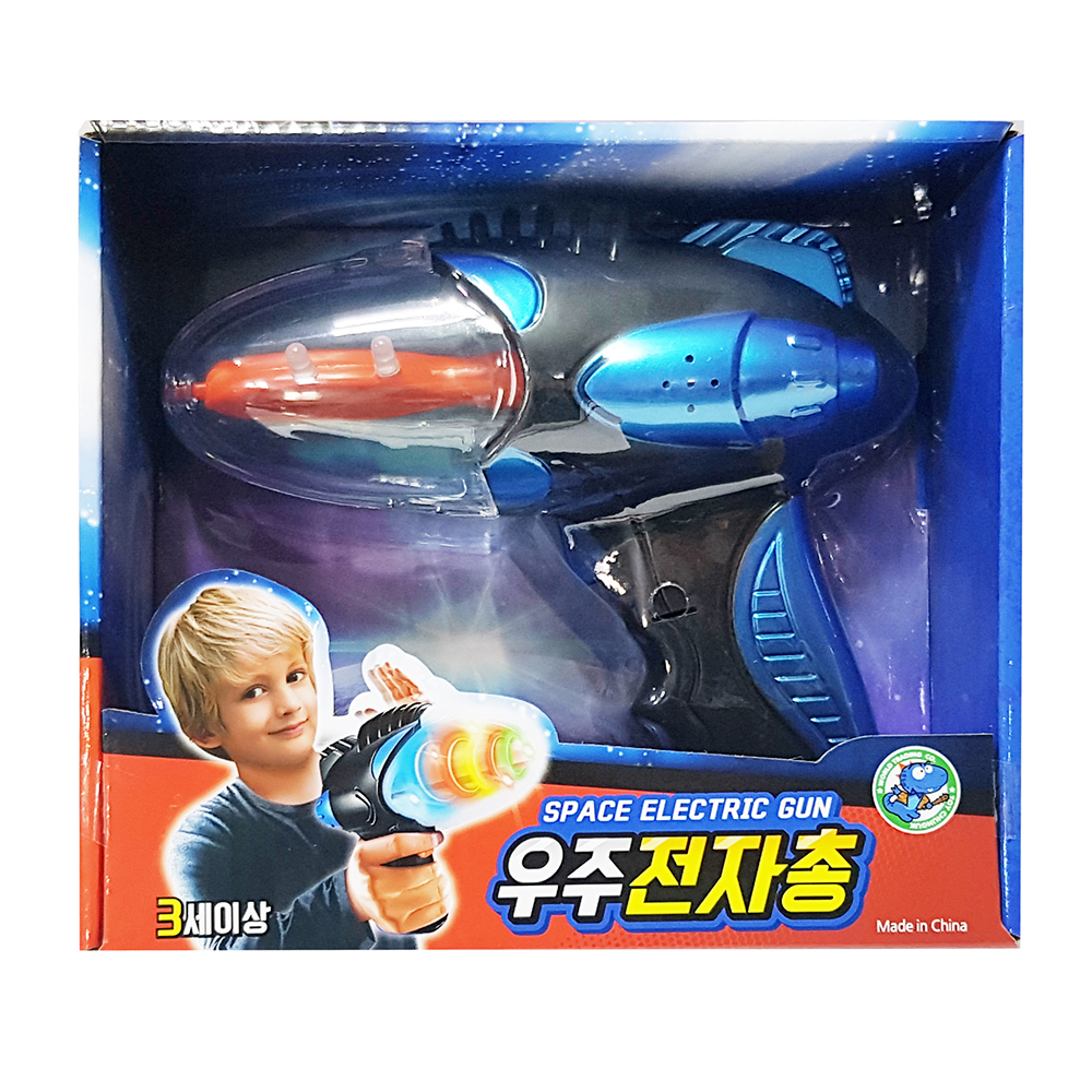우주 전자총 사운드불빛 장난감총 : 아이-프렌즈
