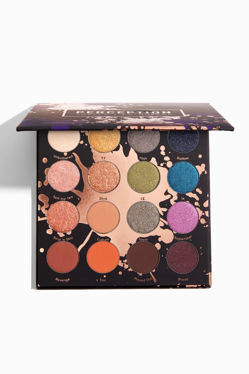 [겟네일드] 컬러팝 colourpop PERCEPTION 아이섀도 팔레트 메이크업 : 겟네일드