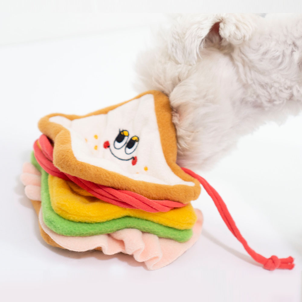 딩독 순삭토스트 - 바스락 간식 장난감 : DINGDOG