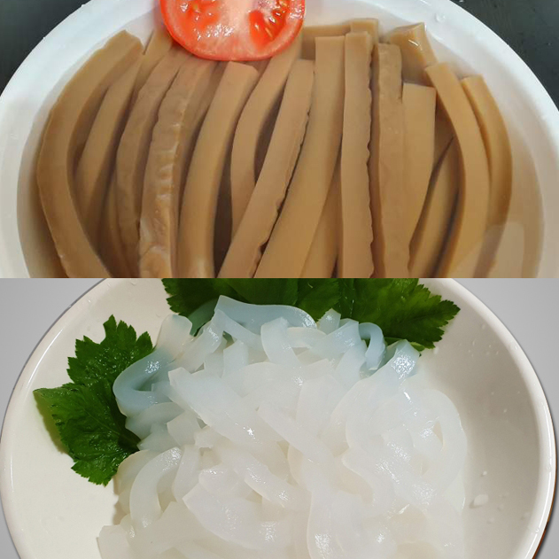 50년전통 삼주식품 묵국수450g 4개,탕평채 450g 1개 : 삼주식품
