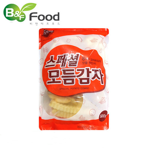 지키미 스페셜 모듬감자 튀김 500g : 비앤에프푸드