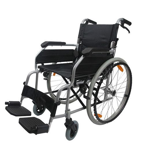 12kg 알루미늄 초경량 휠체어 A-24PU(노펑크타이어) : 메디프라자
