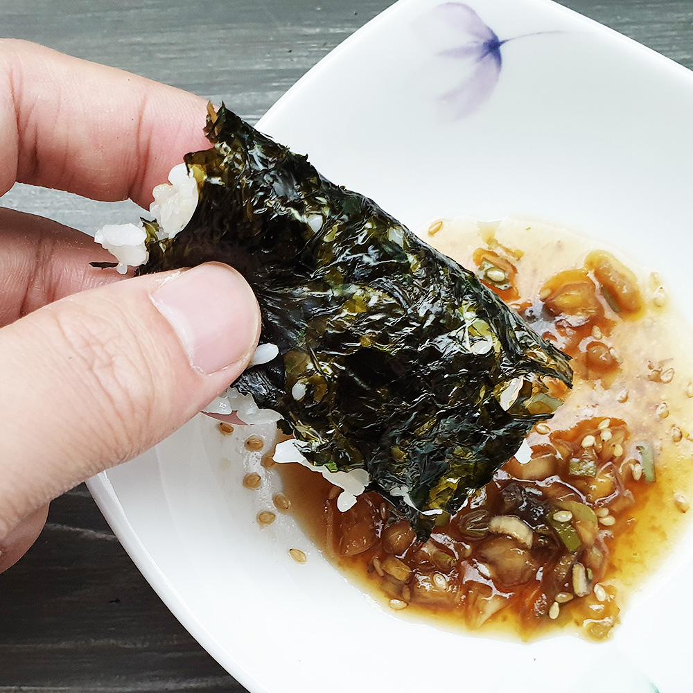 권여사 맛있는 곱창김 살짝구운김 밥도둑 김밥 구이김 전장김 : 하동 권여사