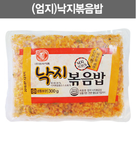 엄지 낙지볶음밥 300g 간단 아침식사 점심식사 저녁식사 밀키트도시락 : 인간사료