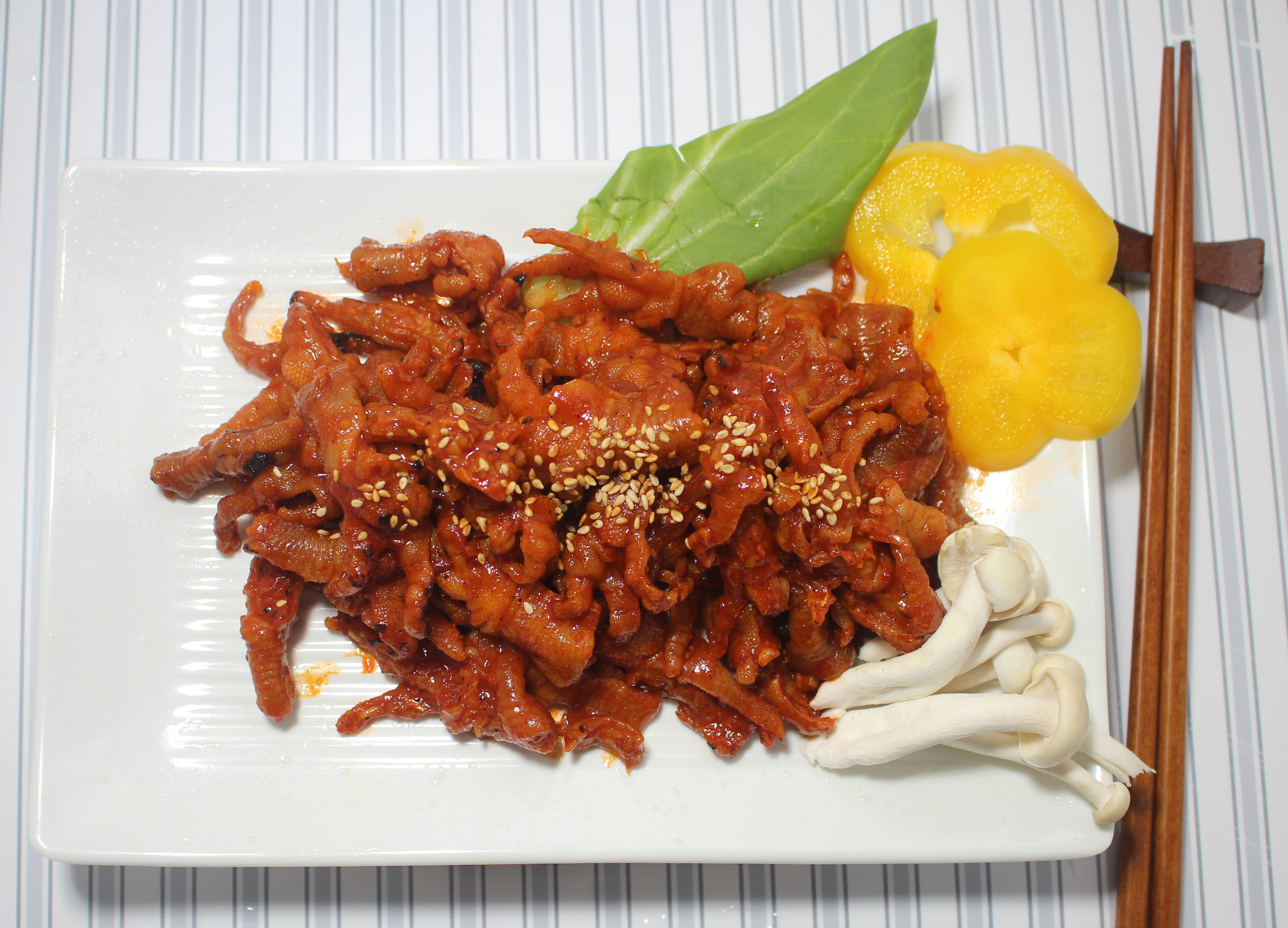 안주세상 화로 무뼈 불닭발 250g / 국내산 닭발 : 맛있는 안주