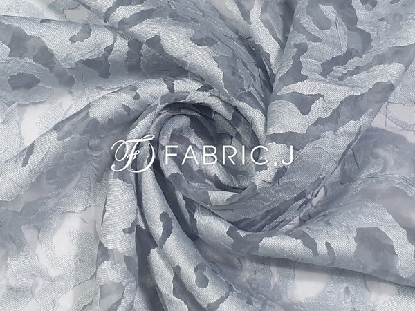 패브릭제이 30수 2합 마 혼방 주름 번아웃 원단 2종 FJ-024 : FABRIC.J
