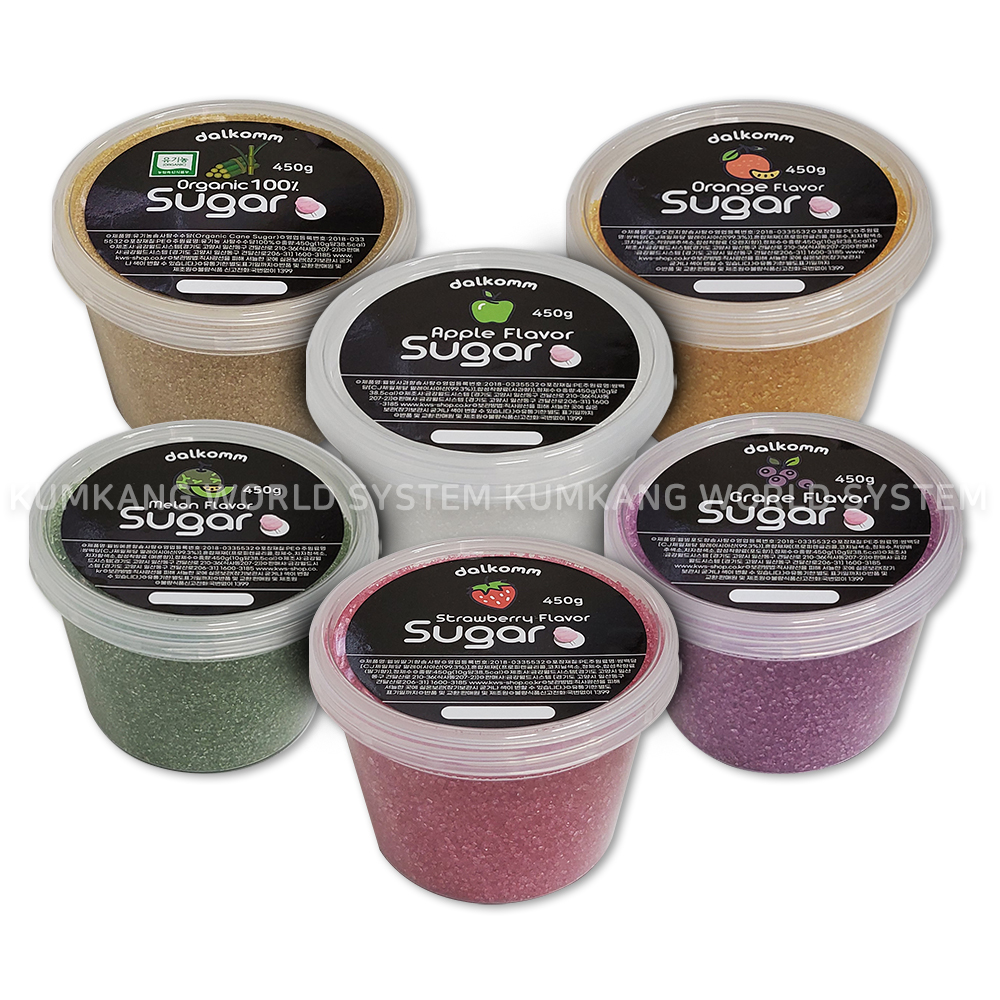 솜사탕용 컵설탕 450g 5종 택1 : 금강월드시스템