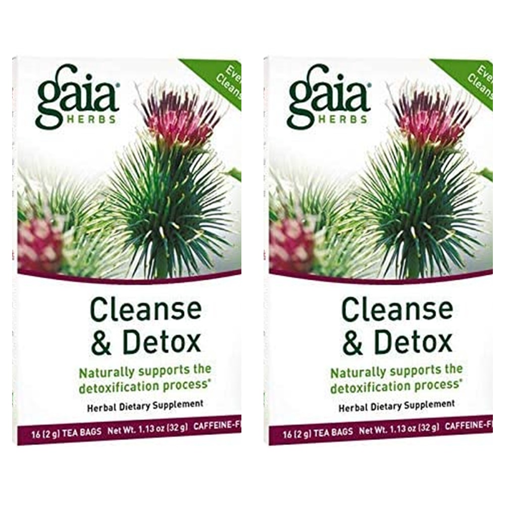 가이아 허브 클린스 허벌 16티백 2팩 Gaia Herbs Cleanse Herbal 16 Tea 2p : 카멜레마켓
