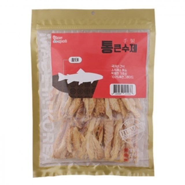 강아지 애견 수제간식 황태 180g 건조 간식 펫푸드 : 워키토키 스토어