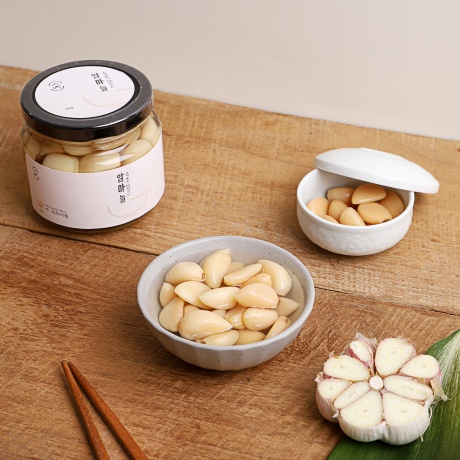 속초 담은 알마늘 장아찌 반찬 100g 250g 500g : 속초식품