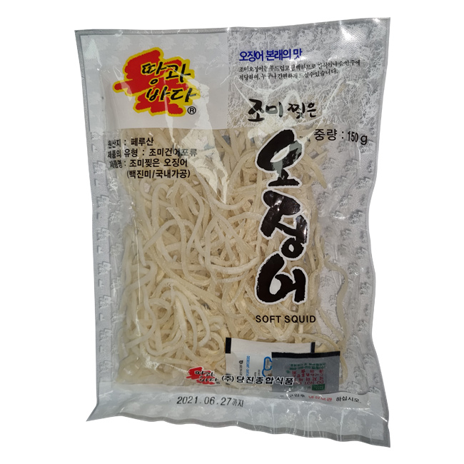 당진식품 땅과바다 조미 찢은 오징어 150g (8801706005366) : 서울서남부농협하나로마트