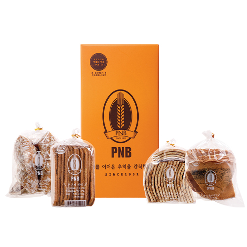 [PNB 풍년제과] 전병(소) 4개 세트 : PNB풍년제과