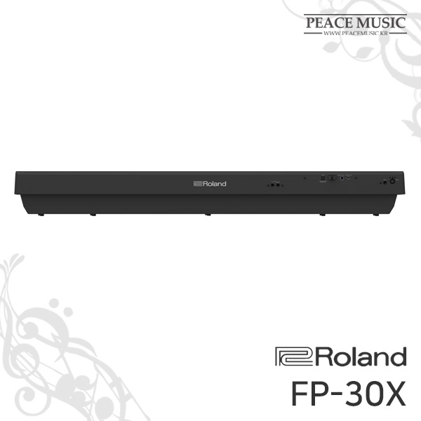 롤랜드 FP-30X 블랙 디지털 전자 포터블 피아노 ROLAND FP30X FP30 후속 : 주식회사 피스뮤직