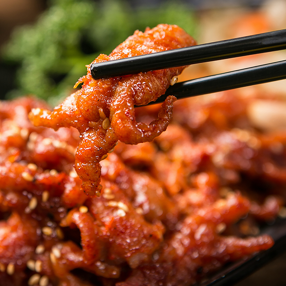 매운 양념 무뼈 닭발 국내산 600g : 당당곳간