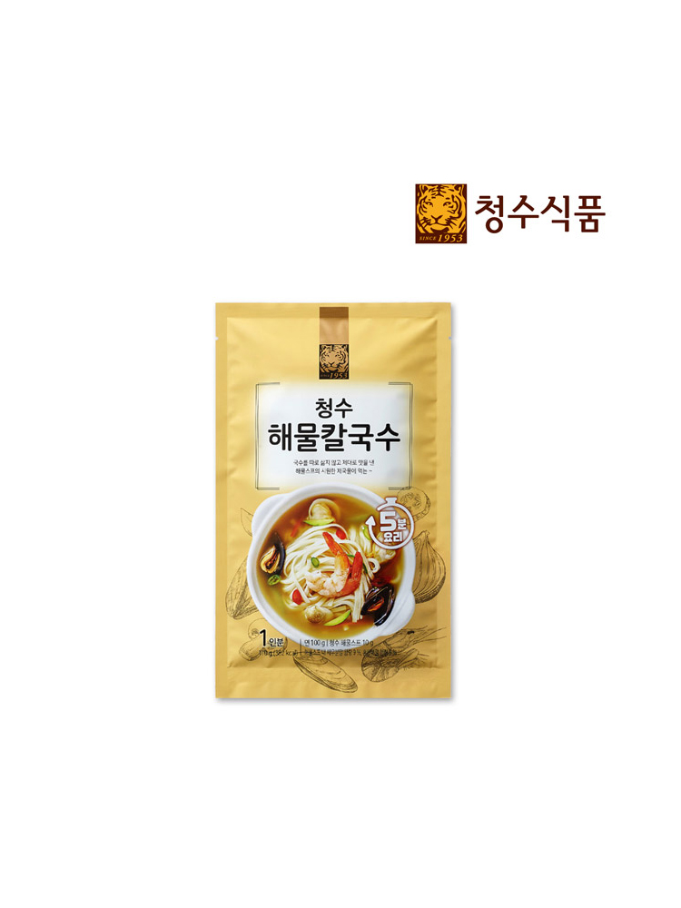 청수 해물 칼국수 110G / 1인분 : Lifeitem
