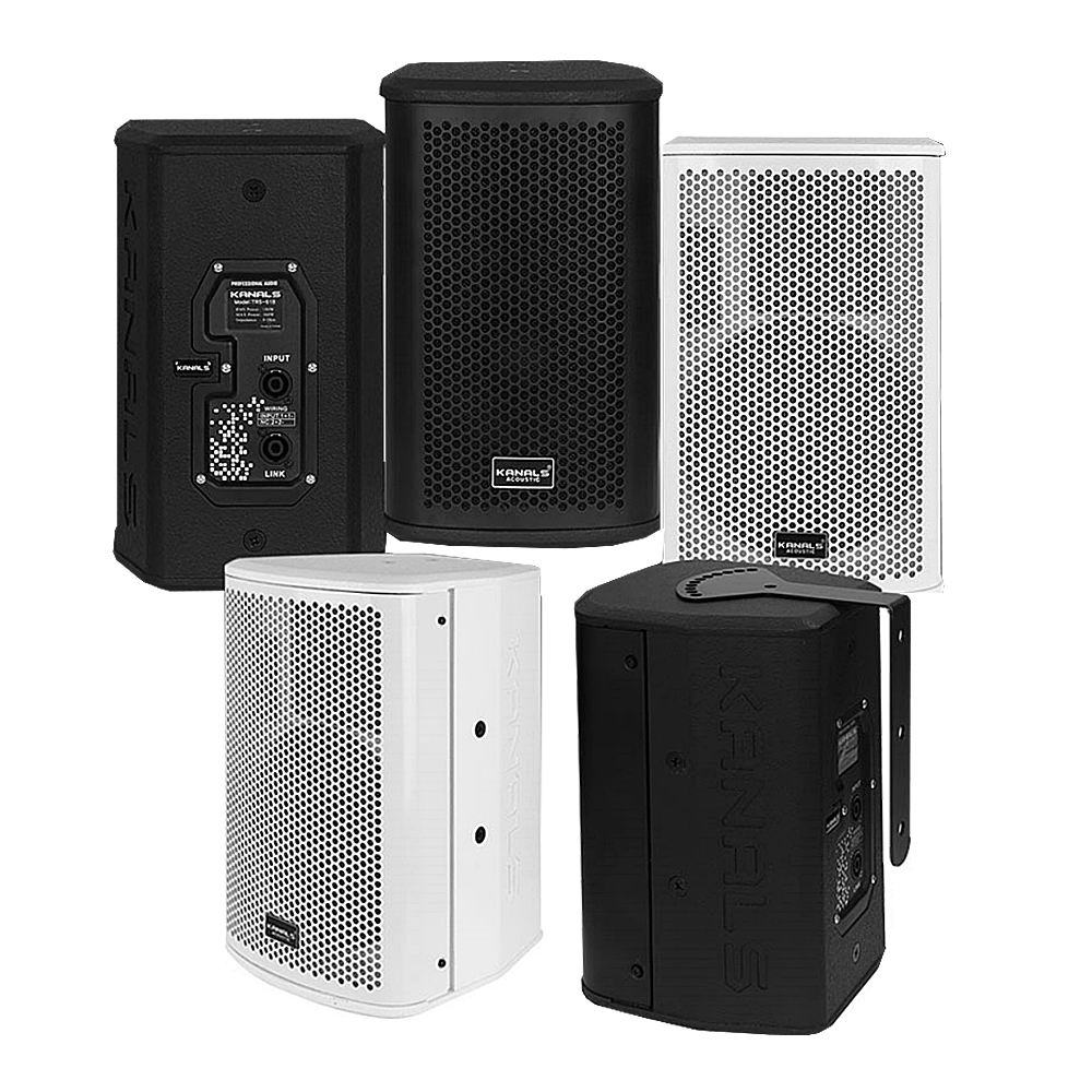 카날스 TRS-618 180W 패시브스피커 카페 매장용 공연장 강당 교회 헬스장 1통 : 인풋사운드