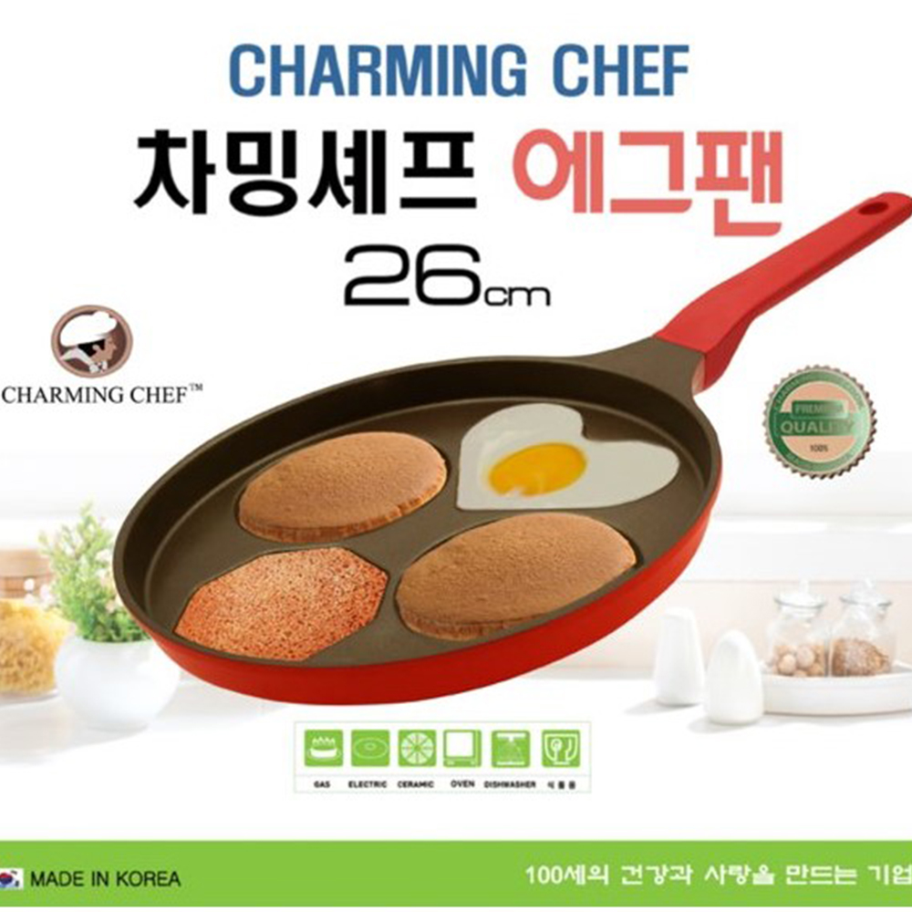 [이제이푸드스토리] 챠밍 셰프 프리미엄 계란말이 에그 후라이 팬 : 이제이 푸드스토리