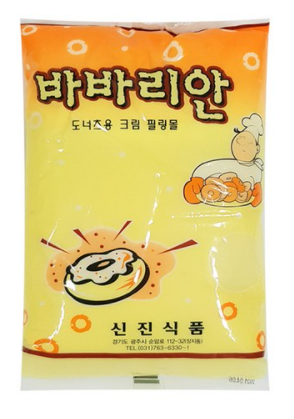 신진식품 바바리안 슈크림 필링 3kg 붕어빵 잉어빵 크림 잼 : H유통