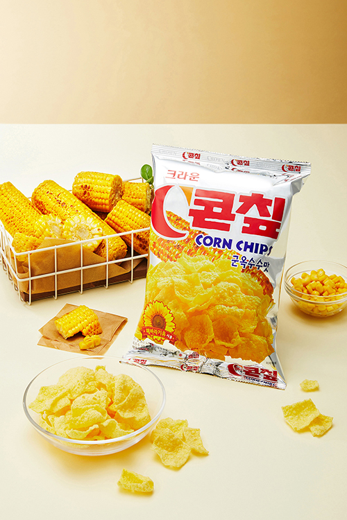 크라운 C콘칩 70g x16개 : 라면과자마트
