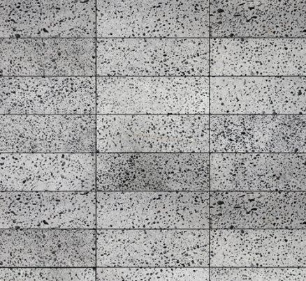 현무암 모자이크 소공 100x300x 12t,20t 현무암타일 파벽돌 : 폴브릭스