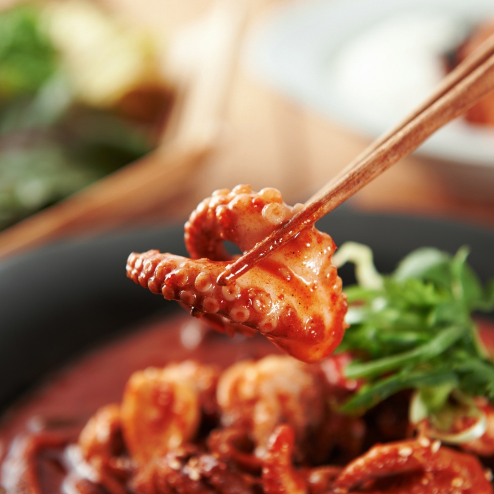 집들이 요리 음식 캠핑 음식 저녁 메뉴 맛집 양념 쭈꾸미 볶음 500g : 남도의향기