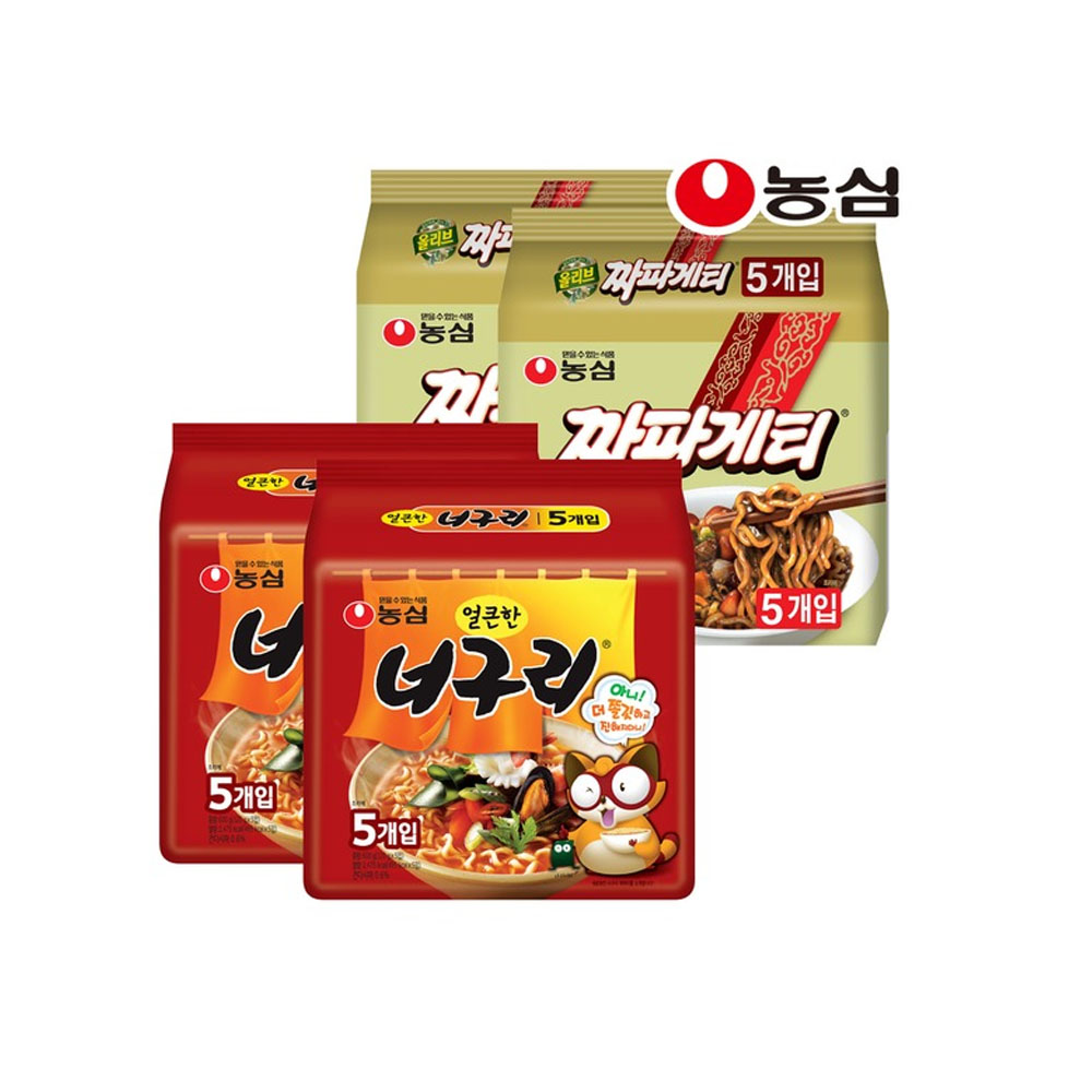 농심 너구리면 짜파게티면 골라담기 : 천리유통