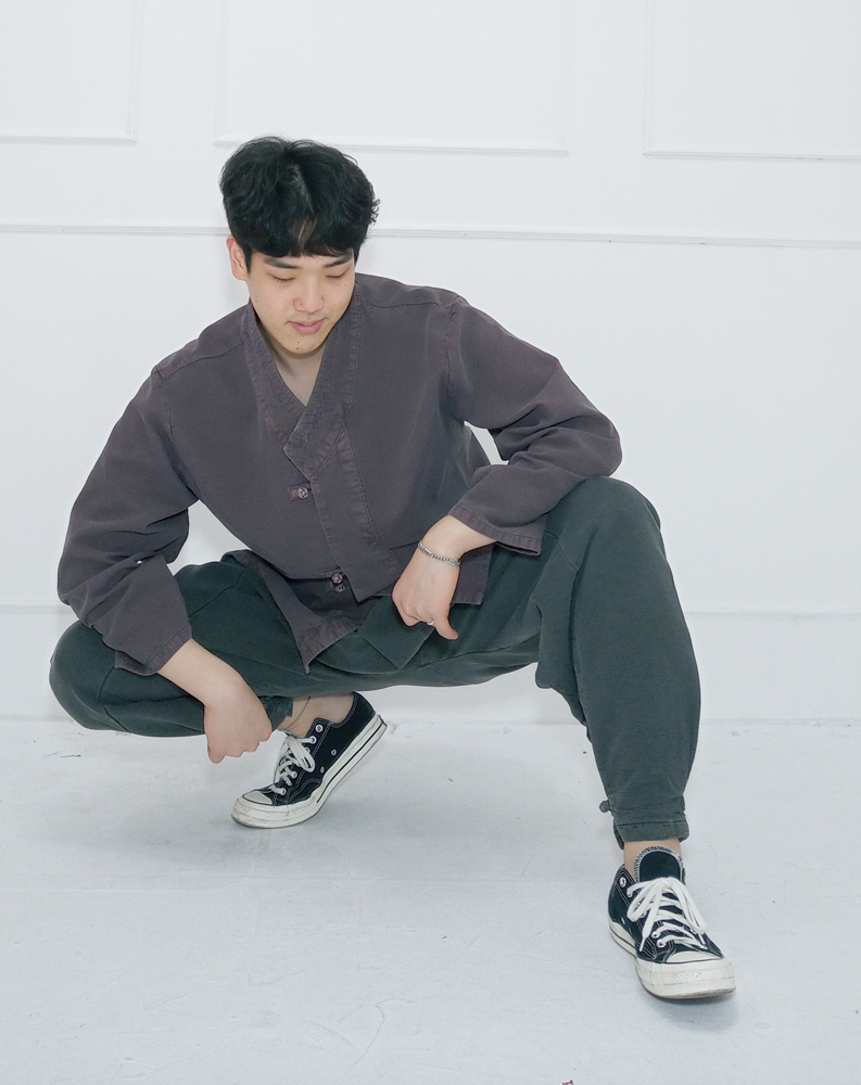 편한 후염  생활 법복 절복  개량 남자한복저고리 : 모둠삼방