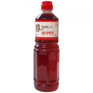 젓갈장인 유명식품업체납품 김명수젓갈 멸치액젓 뻑뻑이액젓 900ml 1800ml : 월드트레비즈