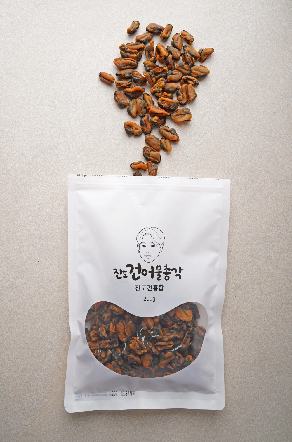 건홍합  200g/ B급상품/ 홈플러스 롯데마트 판매중 : 진도건어물총각