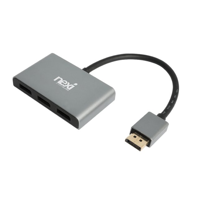 NEXI 넥시 1:3 DP MST 8K 모니터 분배기 V1.4 NX-DP1X3 NX1100 : 피시랩