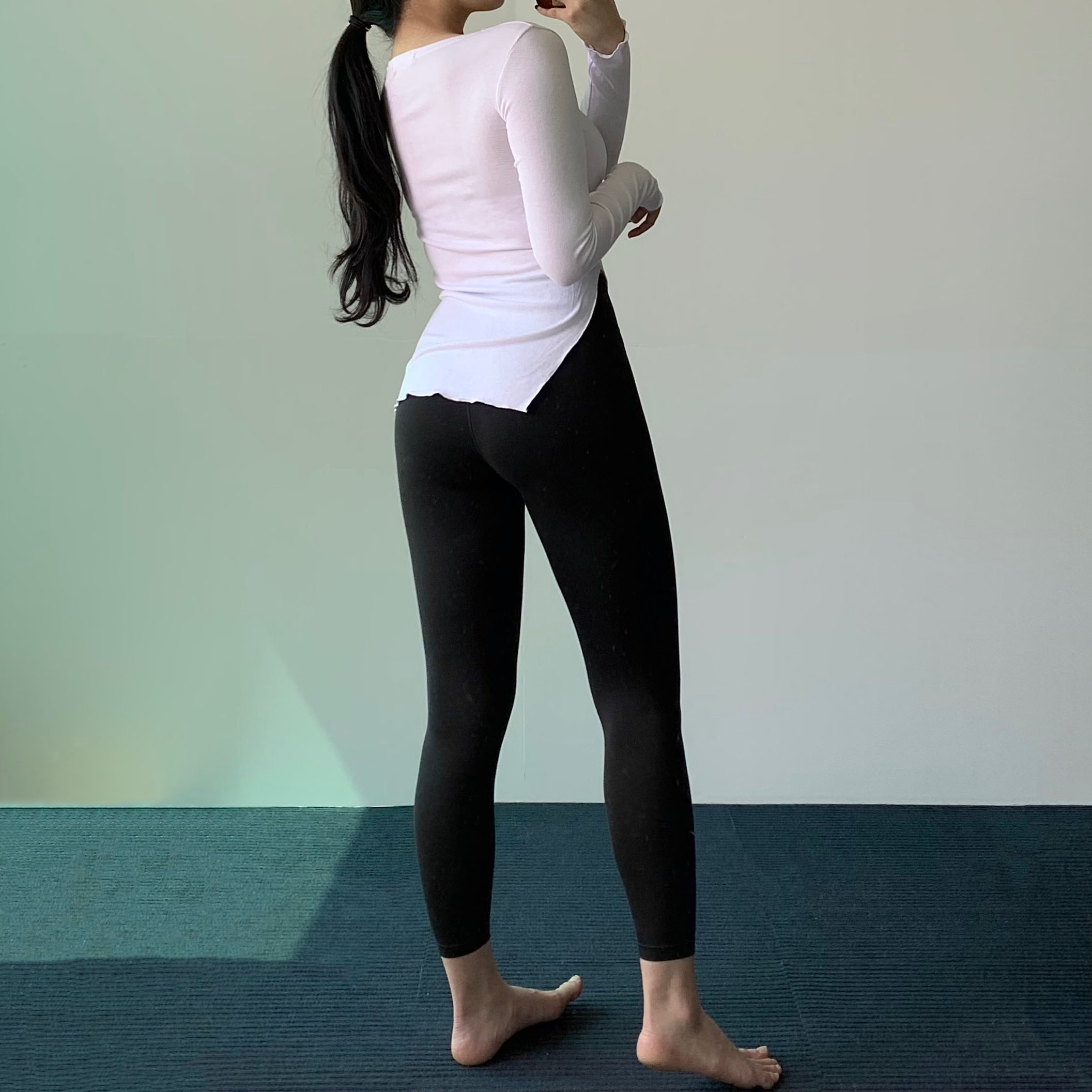 글램 필라테스상의긴팔 필라테스복 요가복 필라테스옷 필라테스커버업 : 로렌블