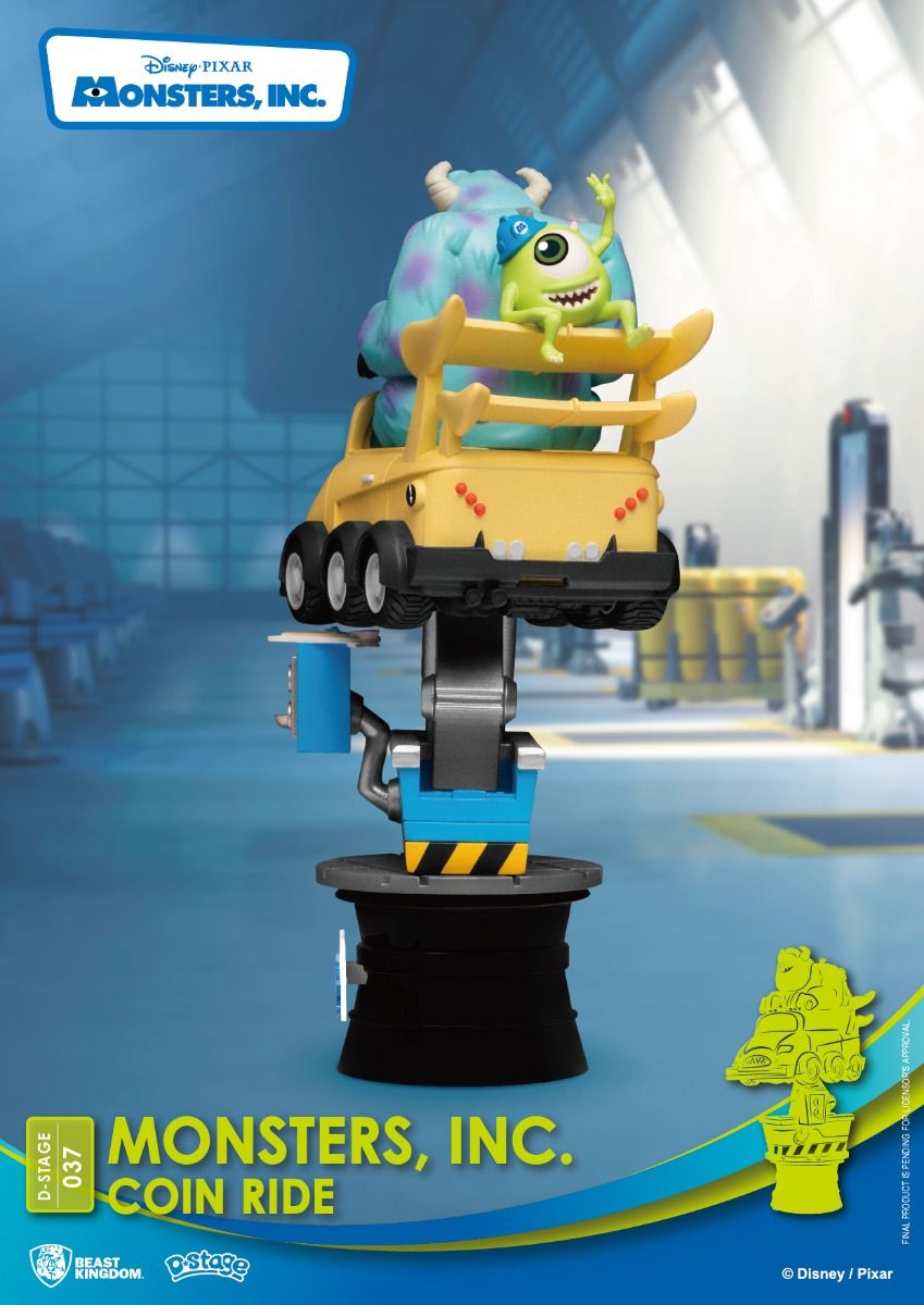 몬스터 주식회사 디오라마 스테이지 피규어 Monster INC Coin Ride 비스트킹덤 픽사 디즈니 : 팝뷰글