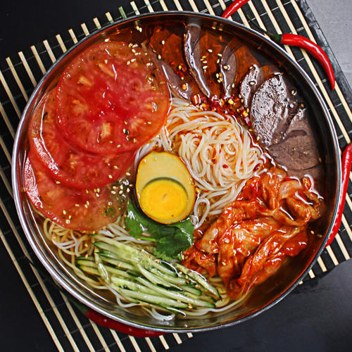 [천천중국식품]연길냉면 10인분2kg메밀옥국시 메밀 : 천천중국식품