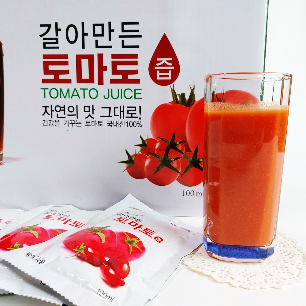 갈아만든 종합 야채즙100ml 50포 순수과일채소100% 황해식품 : 능주맘심